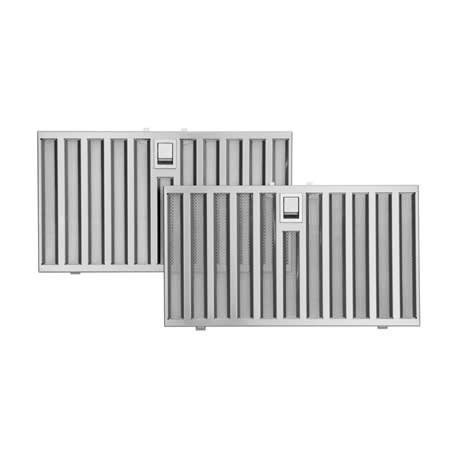 hpfbn24 24 aluminum hybrid baffle grease filter
