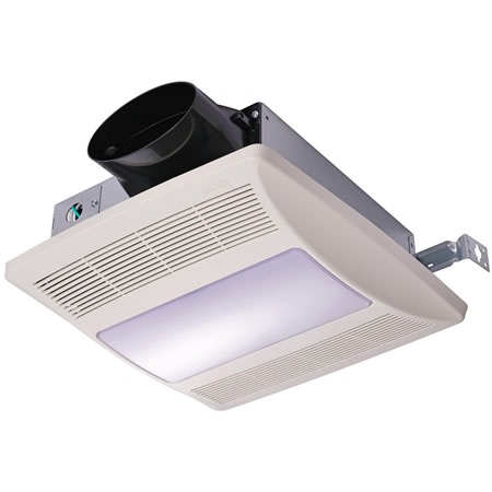lp510rsl exhaust fan w humidity sensor & light wht