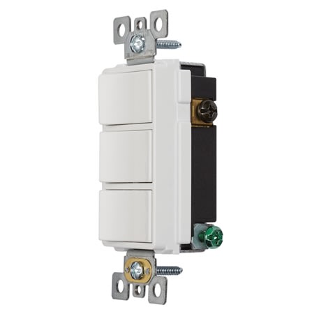 p3rw rocker switch wht