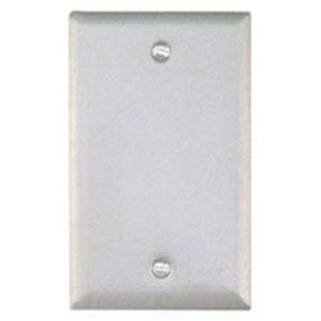 bc1v weatherproof cover 1 gang blank type stamped