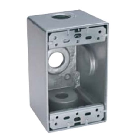 db5v weatherproof outlet box 1 gang (3) 12 outlets