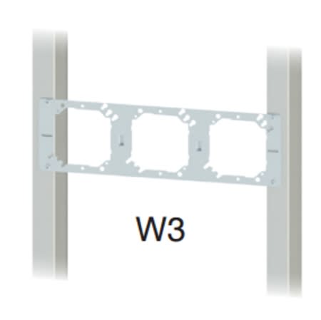 w3 wall bracket 3 openings