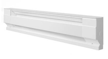Cadet F Series 36" Electric Baseboard Heater (Model: 3F750W, Part: 09952), 2560/1925 BTU, 240/208 Volt, 750/563 Watt, White