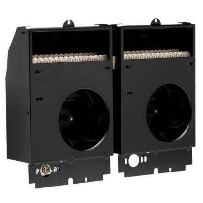 Cadet CST302 Com-Pak Twin Electric Wall Heater Assembly Only Without Thermostat, 10236/7677 BTU, 240/208 Volt, 3000/2250 Watt Cadet Part # 67528