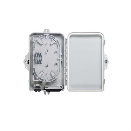 Cleerline SSF-OTB4 Outdoor Fiber Optic Plastic Enclosure, Empty, Holds 4 SC Simplex or 4 LC Duplex Adapters