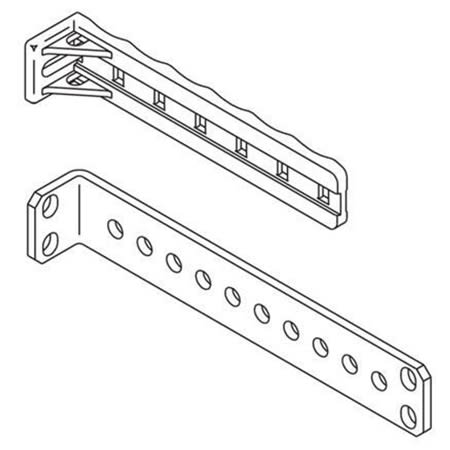 10559500 standoff bracket aluminum 6 10559500 standoff bracket aluminum 6