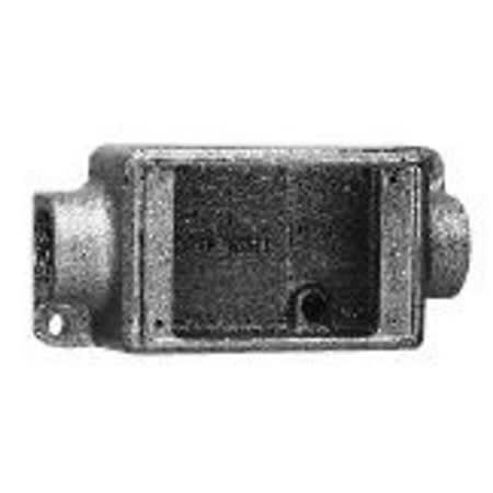 fdc1 condulet 2outlet device box 12 in npt 1 gang fdc1 condulet 2outlet device box 12 in npt 1 gang
