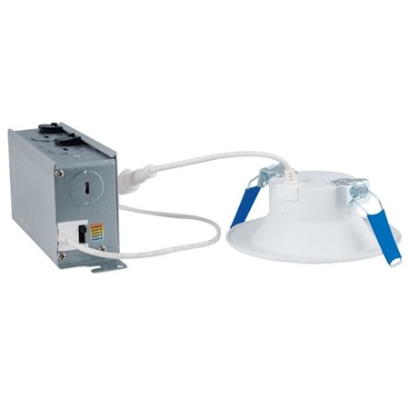lcr4129fse010mw 4 14w led downlight 2750k matte wh