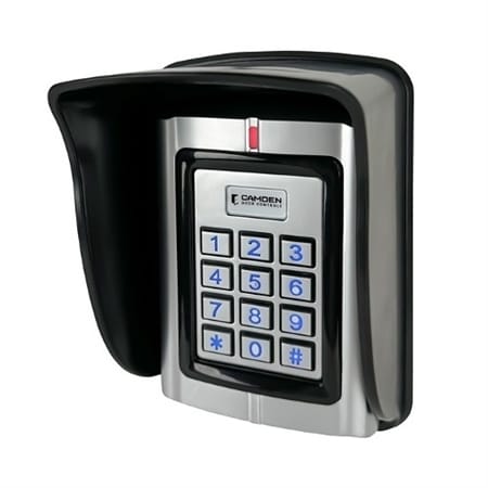 Camden CV-550SPK Stand-Alone Prox Reader & Keypad, 1 Relay, 2,000 Users