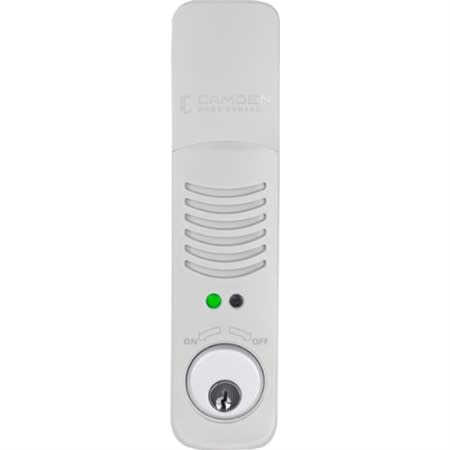 Camden CX-DA810-KD Battery Door Prop Alarm, Keyed Different, Grey