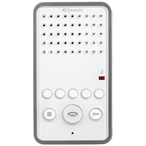 Comelit PAC EASYCOM Series VIP System Hands-Free Intercom, White
