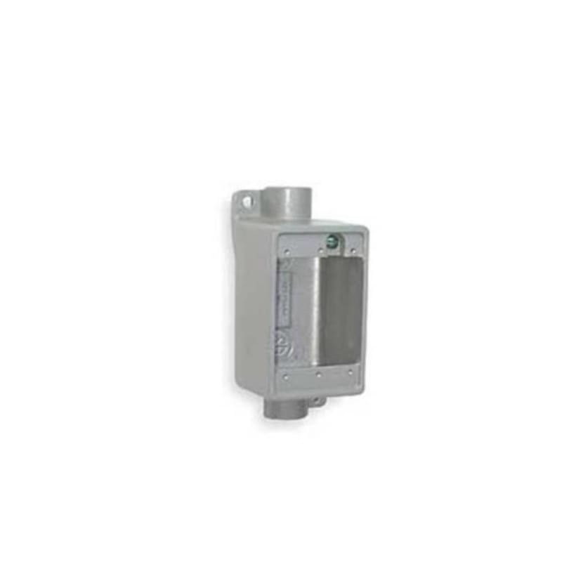 Crouse-Hinds FSC2 Condulet Feed Thru Cast Device Box; Single Gang, Type FSC