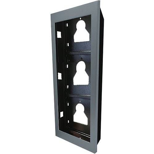 Comelit PAC UT9163 3 Modules Flush-Mount Frame, Ultra