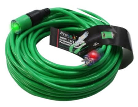 d14412100gn molded extension cord with cgm connect