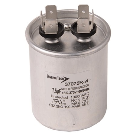 t37075r motor run capacitor 370v 75uf