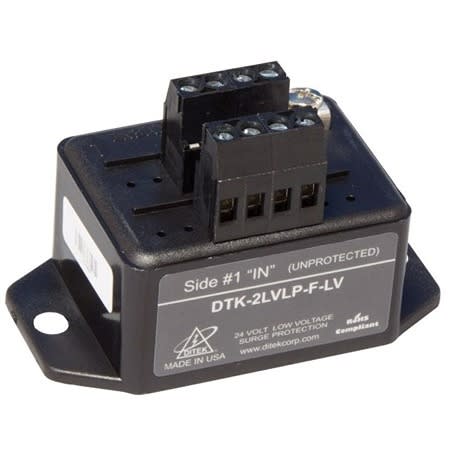 Ditek DTK-2LVLPF Fire Alarm Panel SLC Surge Protector