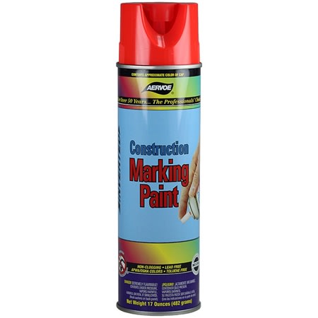 246 construction marking paint fluorescent red 20