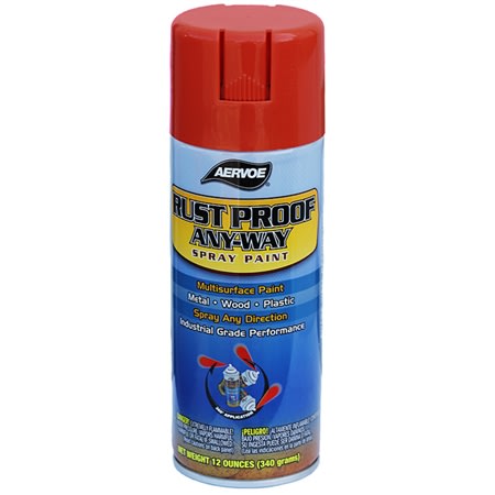301 rust proof paint safety red