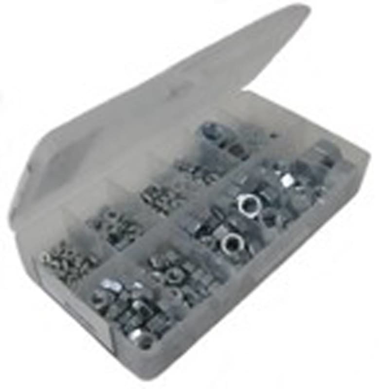 Dottie 339 Hex Nut Kit, Assorted Sizes, 339 Nuts