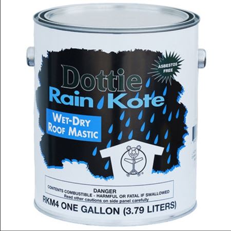 Dottie RKM4 Roof Mastic - 1 Gallon Jug Dottie RKM4 Roof Mastic - 1 Gallon Jug
