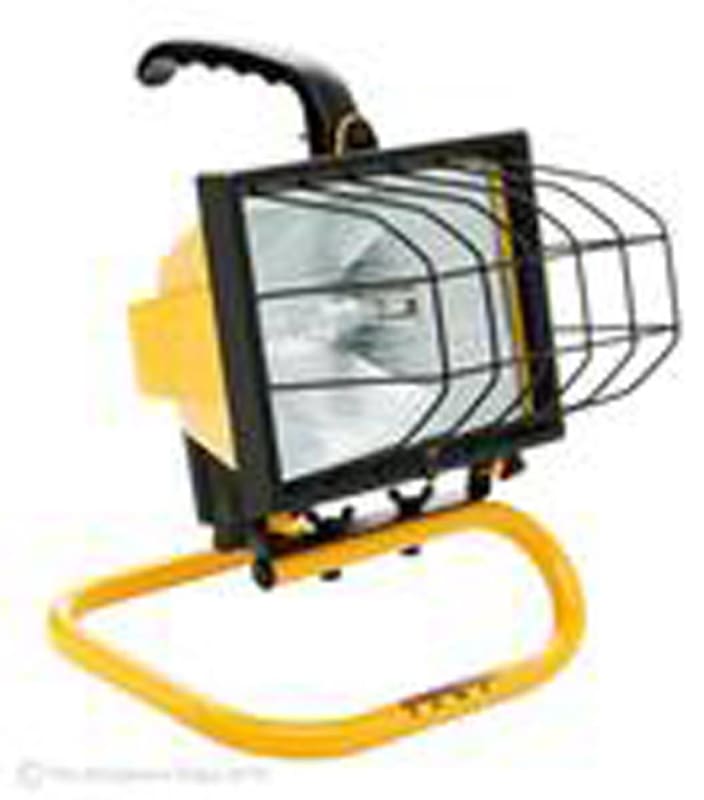 Designers Edge L-20 Portable Worklight, Halogen, 500W