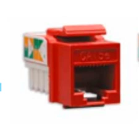203425rd cat 5e snapin red 203425rd cat 5e snapin red