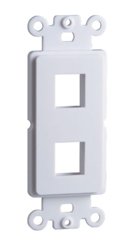 205152 decor plate insert wht