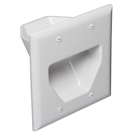 450002uwh recessed low voltage cable plate 450002uwh recessed low voltage cable plate