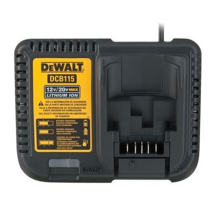 DEWALT DCB115 MAX Lithium Ion Battery Charger, 12V-20V, Yellow and Black DEWALT DCB115 MAX Lithium Ion Battery Charger, 12V-20V, Yellow and Black