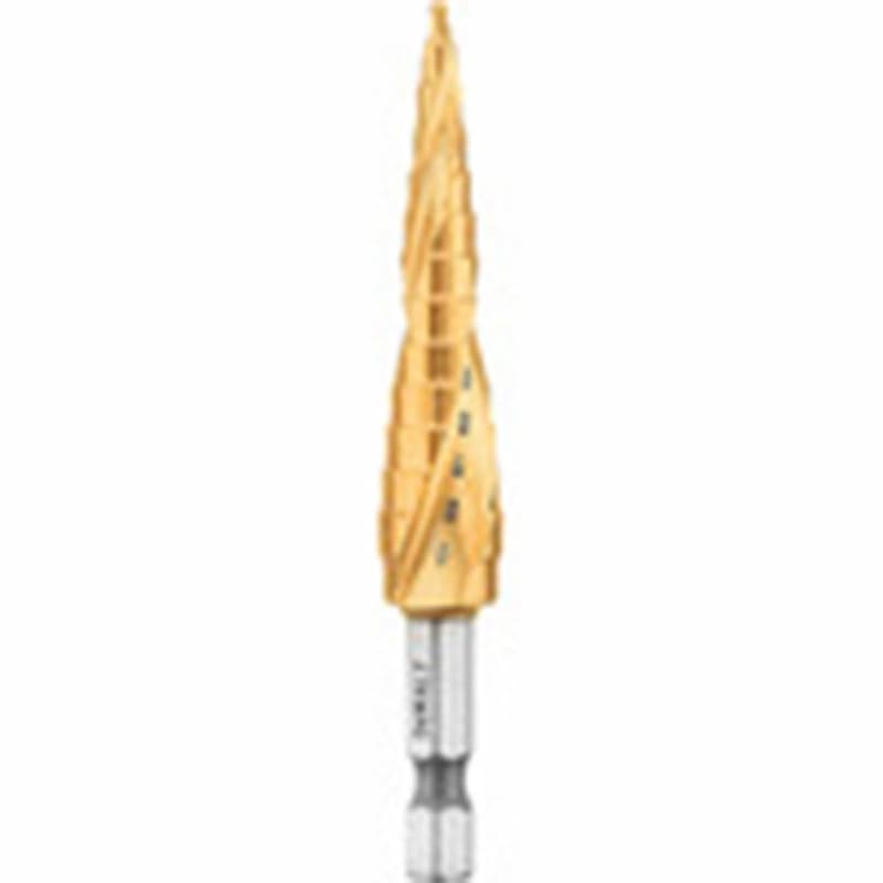 DEWALT DWA1783IR Impact Ready???? Step Drill Bit, 1/8" - 1/2"