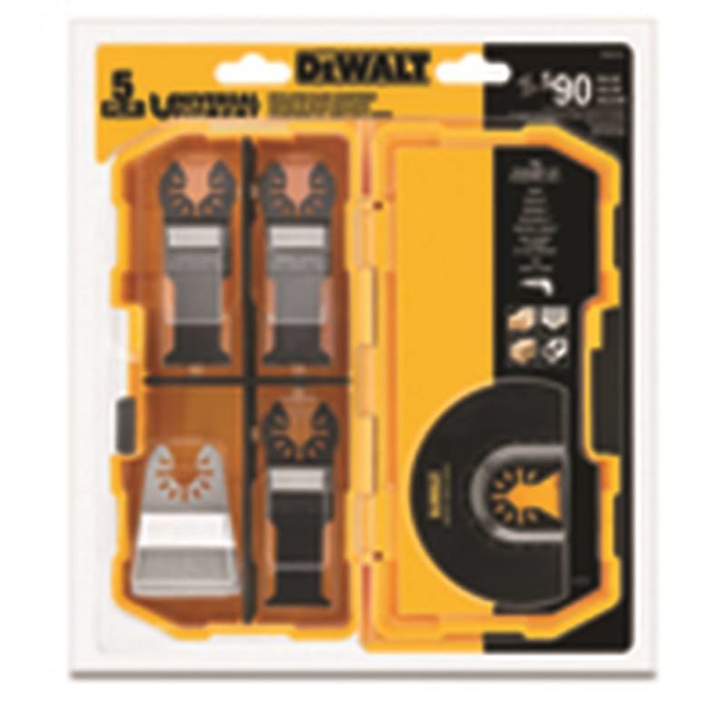DEWALT DWA4216 Oscillating 5 Piece Set