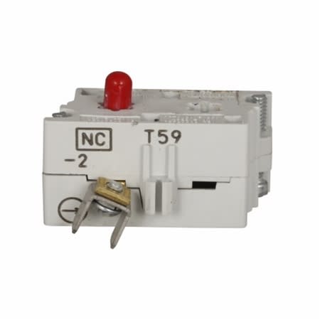 10250t59 contact block spade terminal 1nc 30mm 1 b