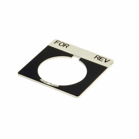 10250ts38 square 2position legend plate