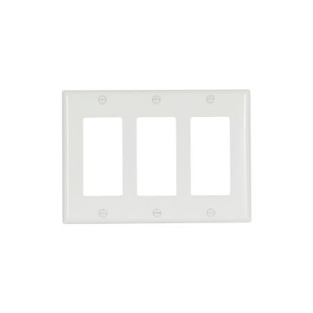 2163wbox wallplate 3g decorator thermoset std wh 2163wbox wallplate 3g decorator thermoset std wh