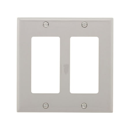 5152gybox wallplate 2g decorator nylon std gy 5152gybox wallplate 2g decorator nylon std gy