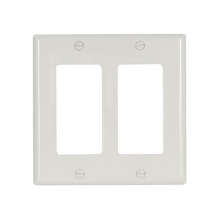 5152wbox 2g decorator wallplate nylon white 5152wbox 2g decorator wallplate nylon white
