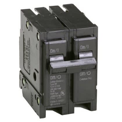 Eaton Breaker, BR215  15A, 2P, 120/240V, Type BR, 10 kAIC