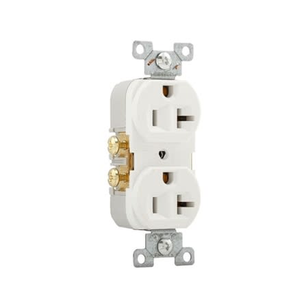 cr20w recp duplex 20a 125v 2p3w str swire wh