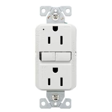 traf15w slim afci receptacle 15 a 125 v