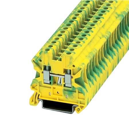 xbut4pe terminal block ground yellowgreen 26 to 10