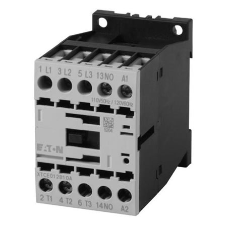 xtce009b10a contactor iec 9a 120vac coil 3p frame