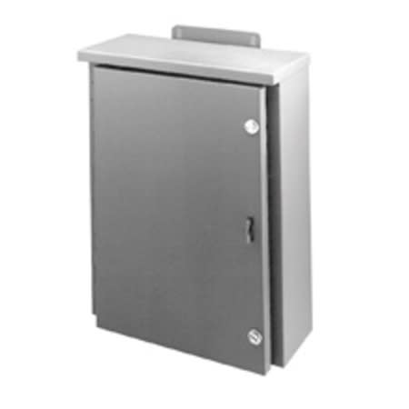 n2424p enclosure back panel 24 x 24 steel white