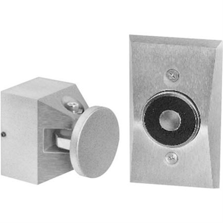 Edwards Electromagnetic Fire Door Holder; Flush/Wall Mount, Die-Cast Metal