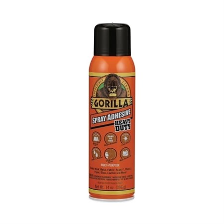 Gorilla Tape GOR6301502 Gorilla Spray Adhesive, 14 oz, Dries Clear