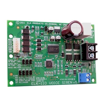 ELK-110 Voice Siren Driver Module
