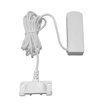 ELK 319WA Water Sensor 319.5 MHz with 6' Probe for Qolsys, White