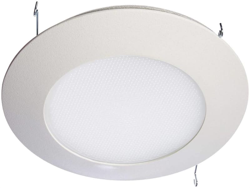Halo Recessed 70PS 6-Inch Trim Wet Location and Air-Tite Listed Trim, White