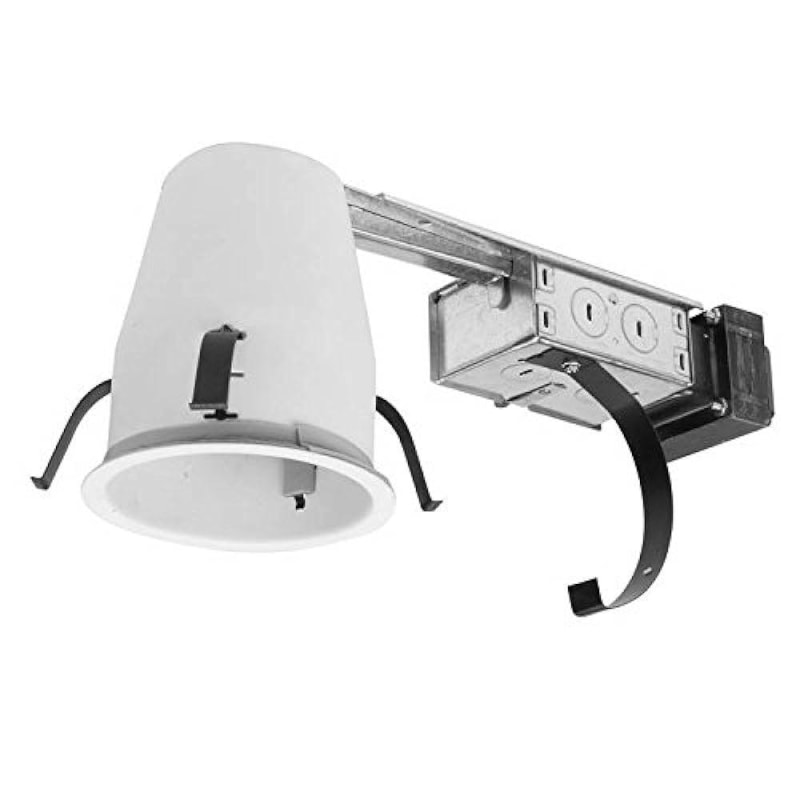 Halo Recessed 4" Housing Non-Ic, Air-Tite Shallow Ceiling Remodel Low Voltage