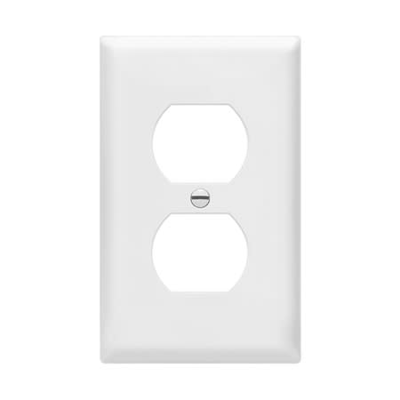 8821w single gang duplex wall plate white 8821w single gang duplex wall plate white