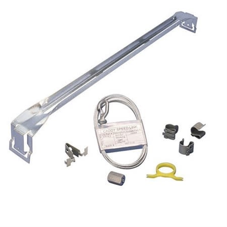 nVent CADDY SCMKC Security Camera Between T-Grid Mounting Kit, 50lb Load, 24" Span, Steel